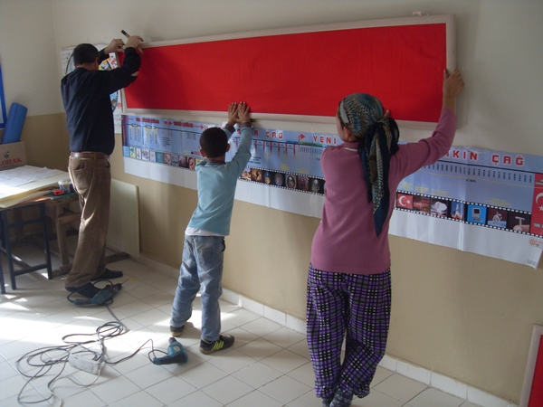 Destekçi de teşekkür ediyor. Çünkü İMECE bu